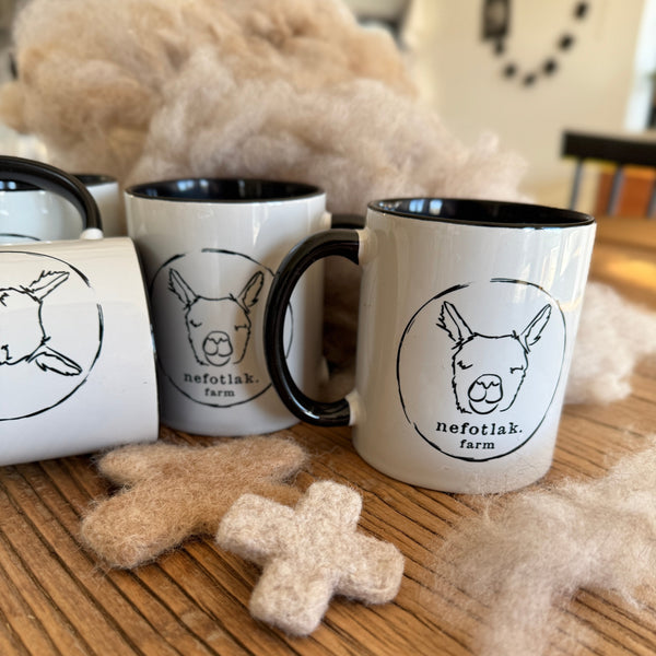 ceramic mug - logo