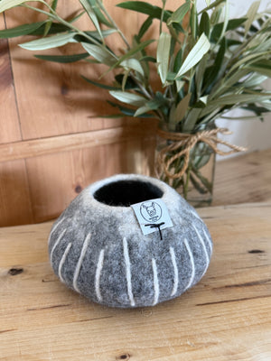 felt - alpaca bowl # 14