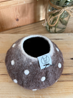 felt - alpaca bowl # 13