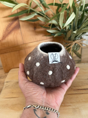 felt - alpaca bowl # 13