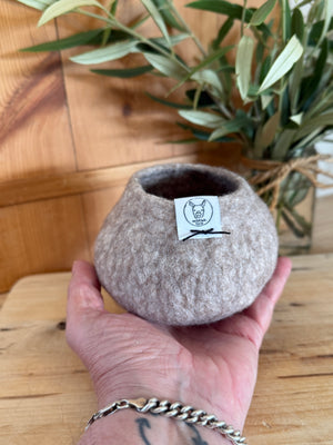 felt - alpaca bowl # 5