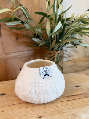 felt - alpaca bowl # 6