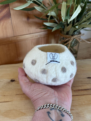 felt - alpaca bowl # 11