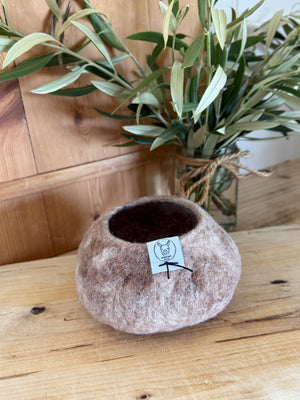 felt - alpaca bowl # 7