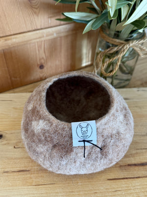 felt - alpaca bowl # 7