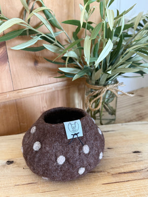 felt - alpaca bowl # 9