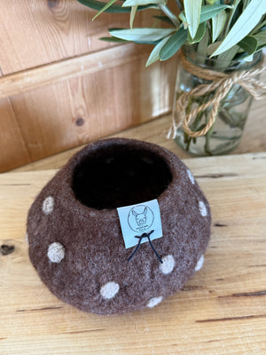 felt - alpaca bowl # 9