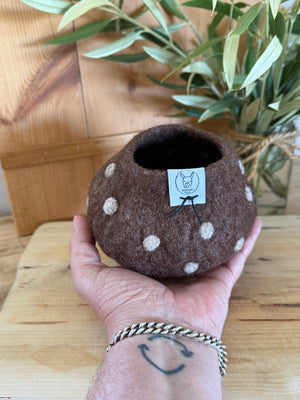 felt - alpaca bowl # 9