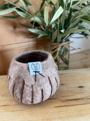 felt - alpaca bowl # 8