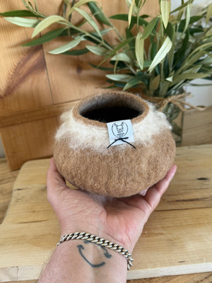 felt - alpaca bowl # 3