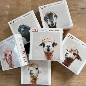 puzzles - small - soggy alpacas - set # 1