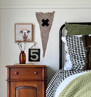 felt - alpaca banner # 2