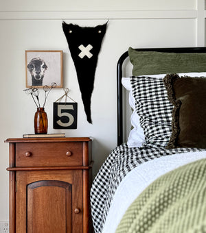 felt - alpaca banner # 1