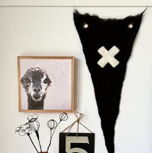 felt - alpaca banner # 1