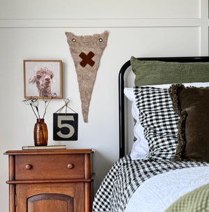 felt - alpaca banner # 6