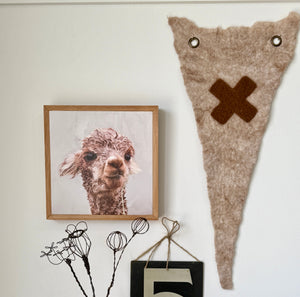 felt - alpaca banner # 6
