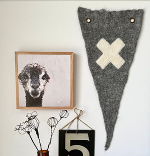 felt - alpaca banner # 3