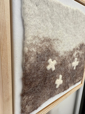 felt - alpaca art # 8