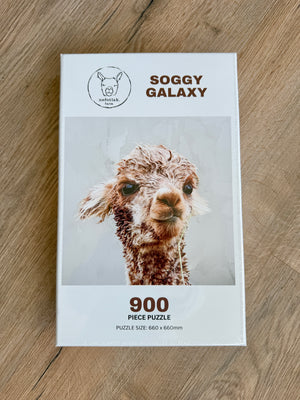 puzzles - large - soggy alpacas - set # 1