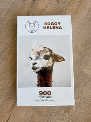 puzzles - large - soggy alpacas - set # 1