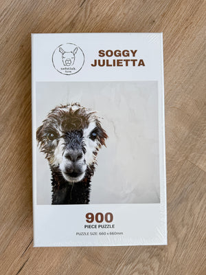 puzzles - large - soggy alpacas - set # 1