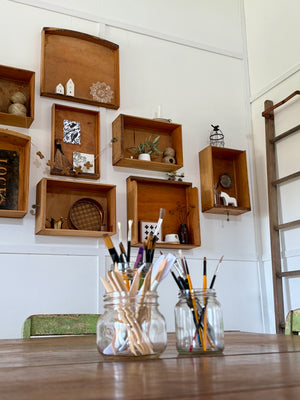 workshop - felting - alpaca bowl