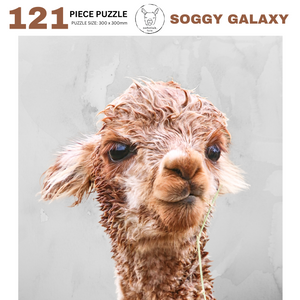puzzles - small - soggy alpacas - set # 1
