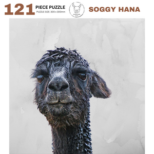 puzzles - small - soggy alpacas - set # 1