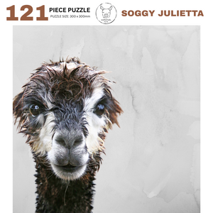 puzzles - small - soggy alpacas - set # 1